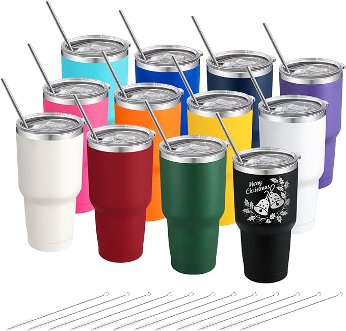30 oz Powder Coated Tumbler